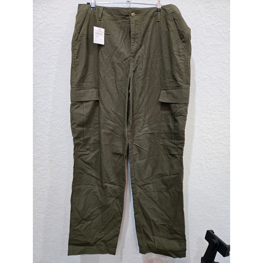 BP Nordstrom Olive‎ Night Cargo Pants Size L Cargo Pockets Utility Style